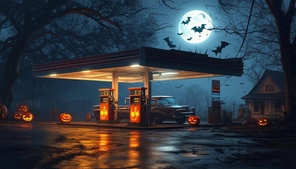 My Worst Nightmare: The Gas Station Out of Gas on Halloween