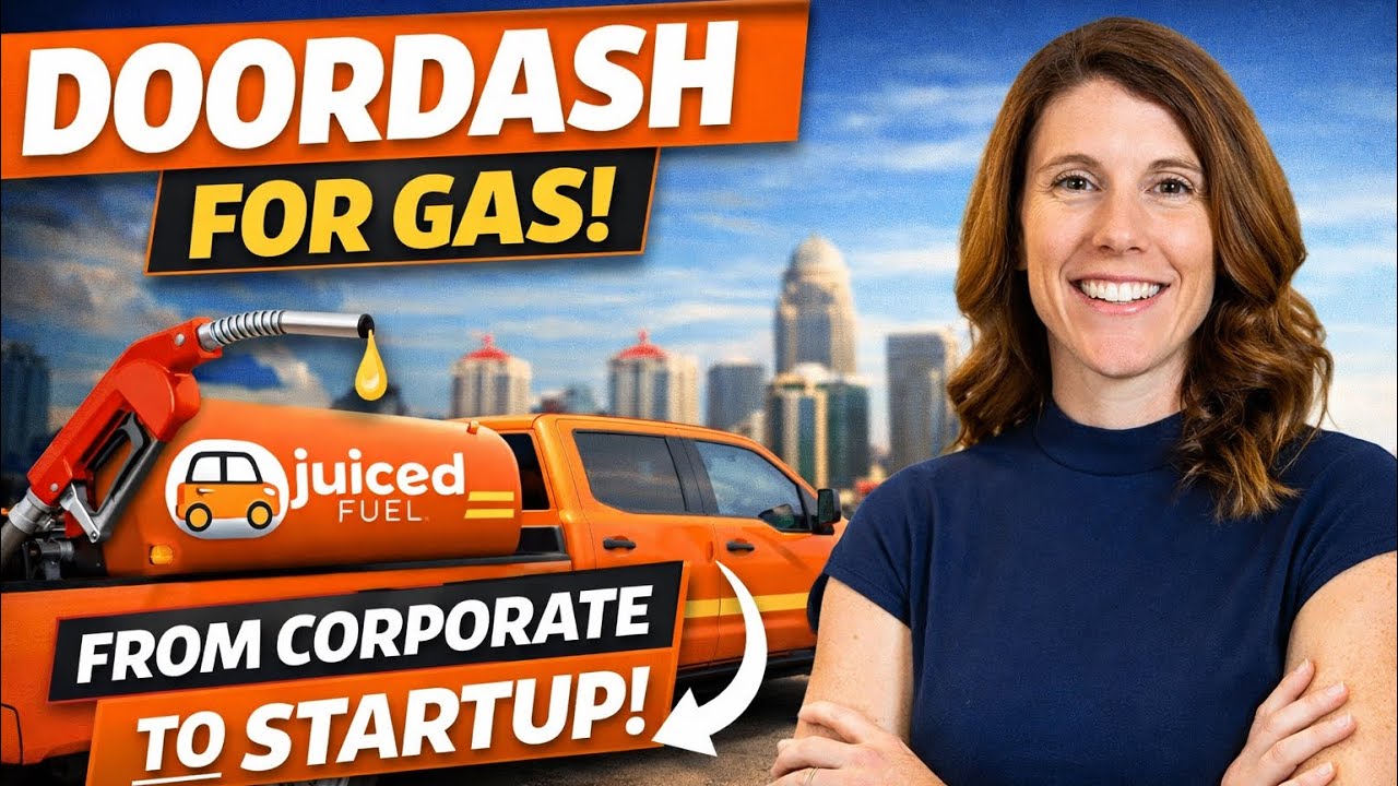  She Left Corporate to Launch “DoorDash for Gas” | Sarah Settle of Juiced Fuel